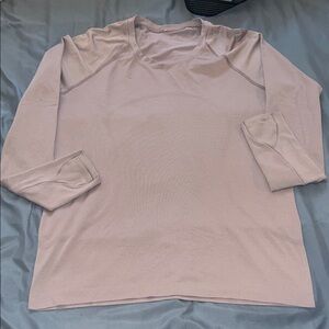 lululemon athletica Light purple mauve swiftly tech Long Sleeve Tee